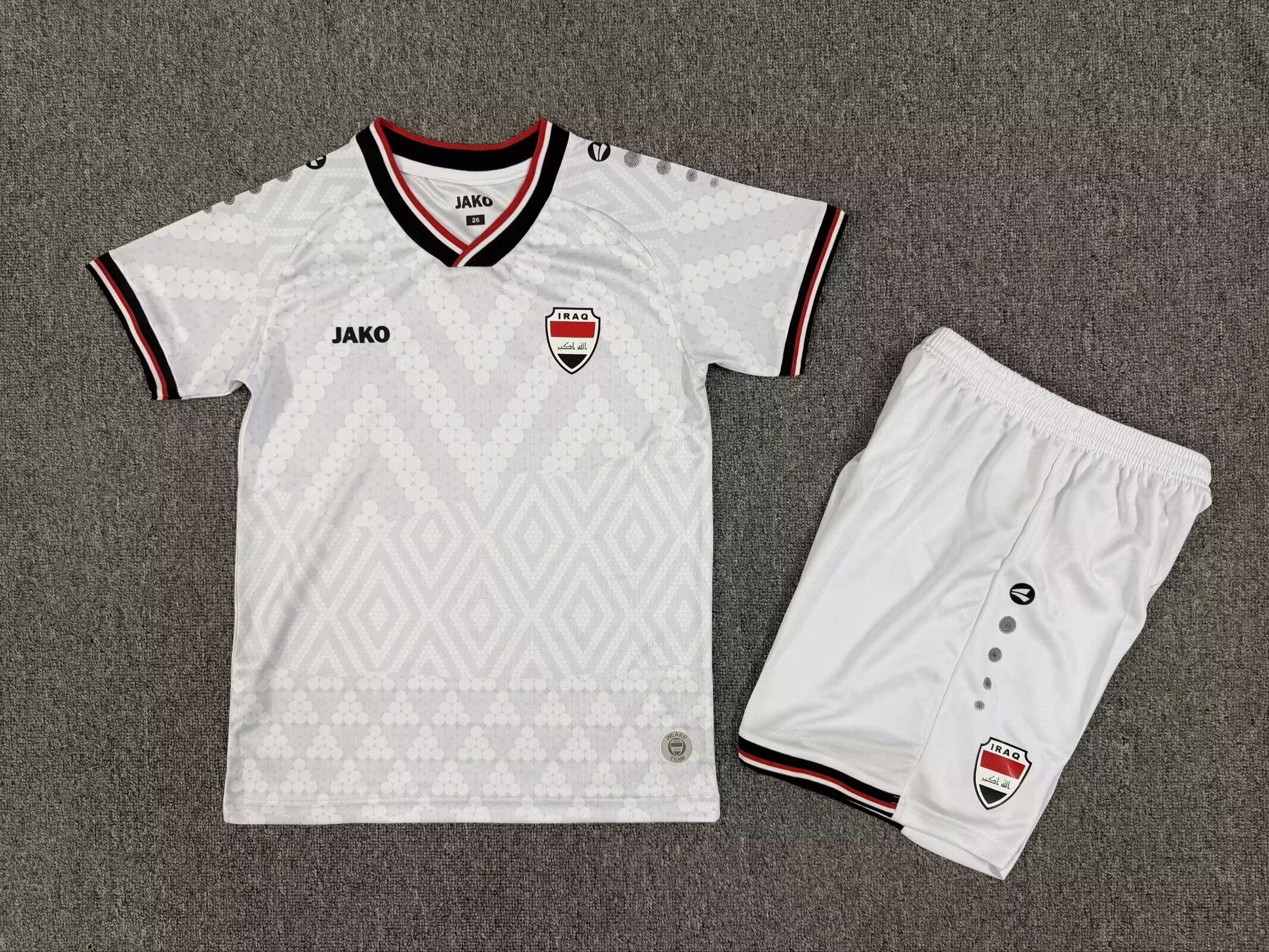 Kids-Iraq 2026 World Cup Home Soccer Jersey